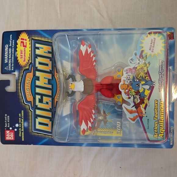 Digimon Season 2 Aquilamon Action Feature figure - Picture 1 of 5